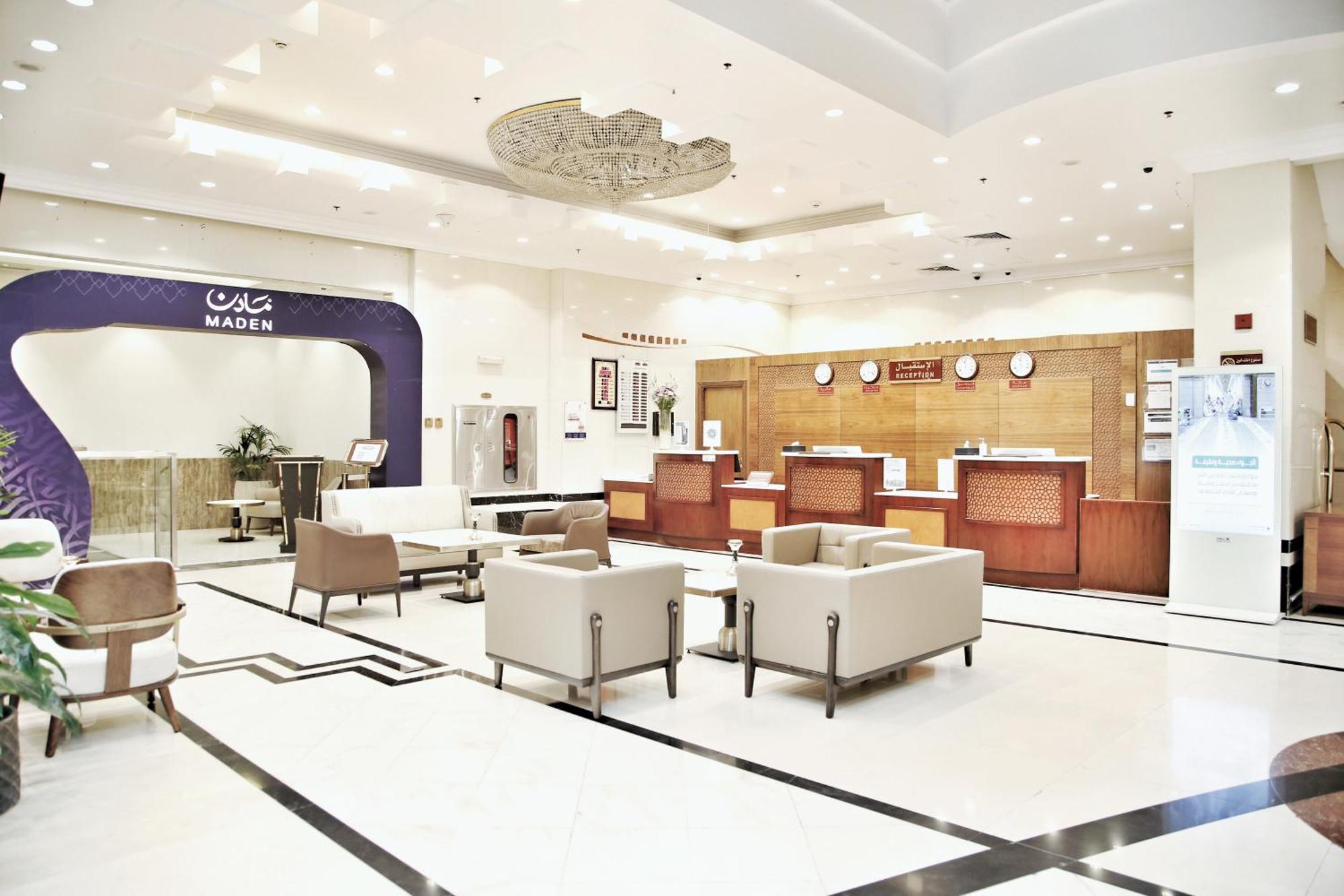 Hotel Maden Alrawda Medyna Zewnętrze zdjęcie The interior of the airport