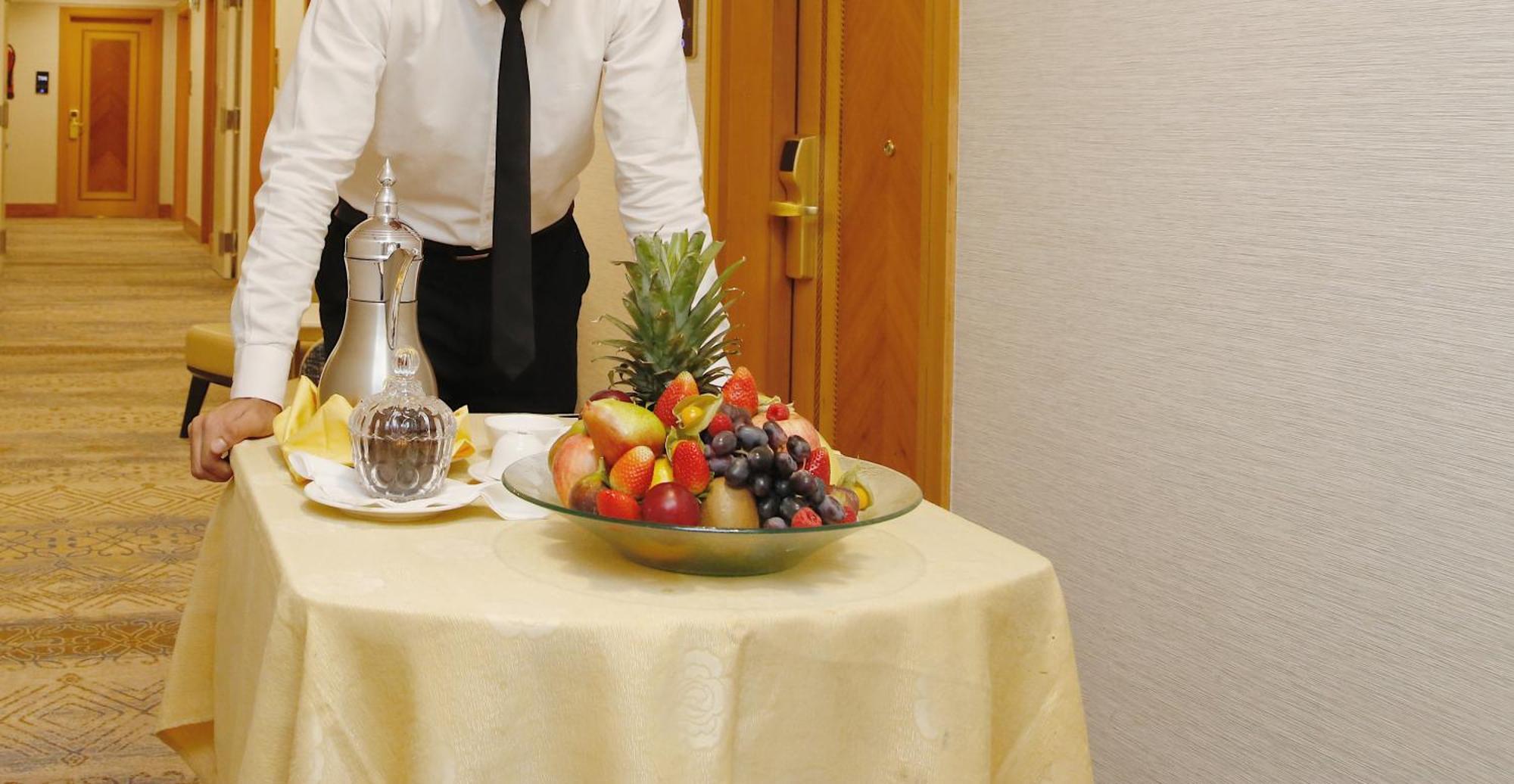 Hotel Maden Alrawda Medyna Zewnętrze zdjęcie Room service